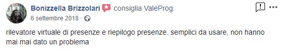 timbratura economica testimonianze